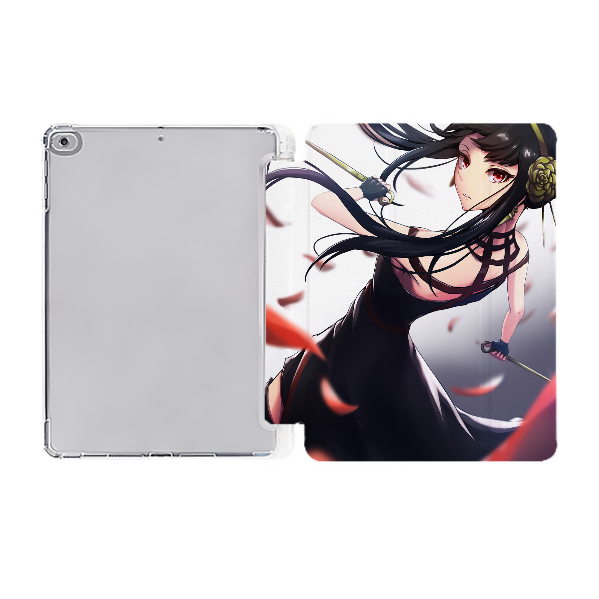 （画像用） SPY×FAMILY间谍家家酒 IPad ケース ペン収納付き 三つ折りスタンド PUレザー×シリコン 対応機種9.5/10.5/10.9インチ